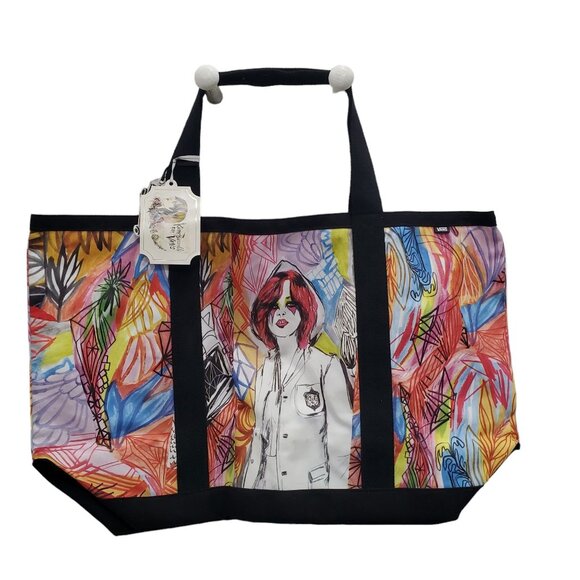 Vans x Kime Buzzelli Sorry is for Suckers Canvas‎ Artist Art Print Tote Bag NWT - Picture 1 of 10